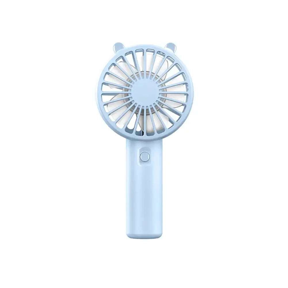 Mini USB Rechargeable Handheld Fan – Quiet, Lightweight, Multi-Color