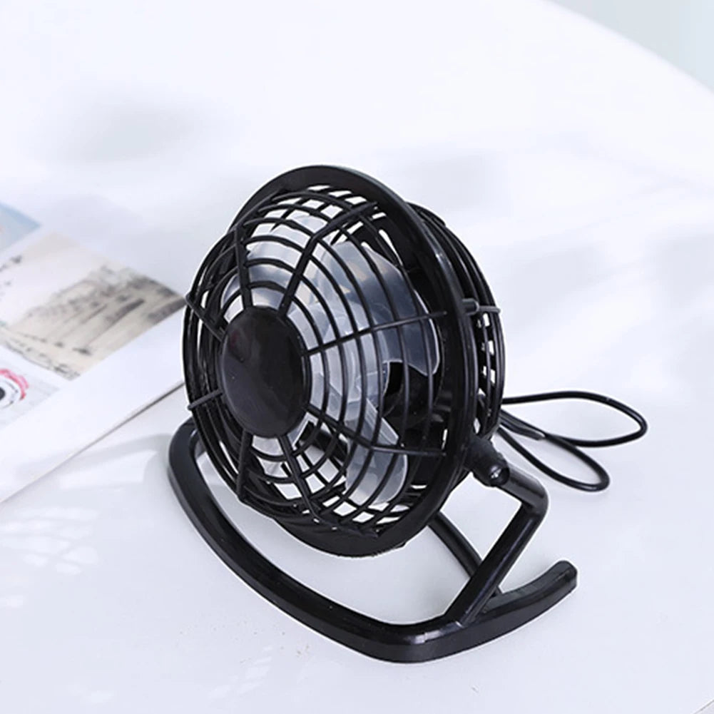 Portable Fans USB Fan 15*9*14.5cm ABS+Electronic Components Blue/Black Convenient Home UseUltra Quiet Practical
