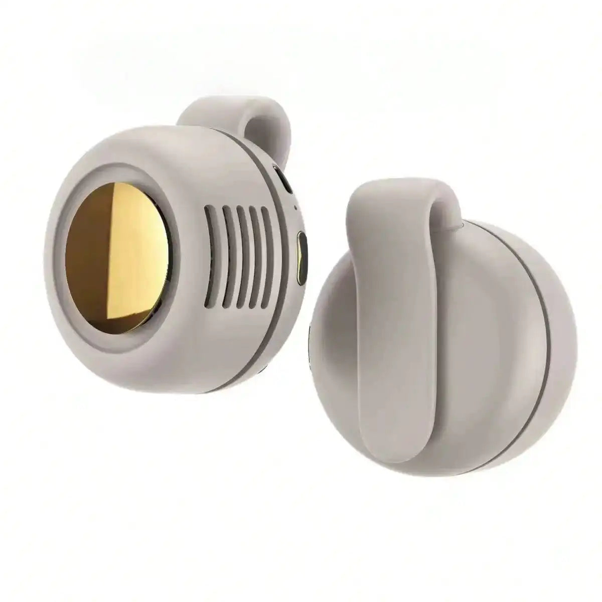 Clip-On Fan – 360° Rotatable, USB Rechargeable, Portable