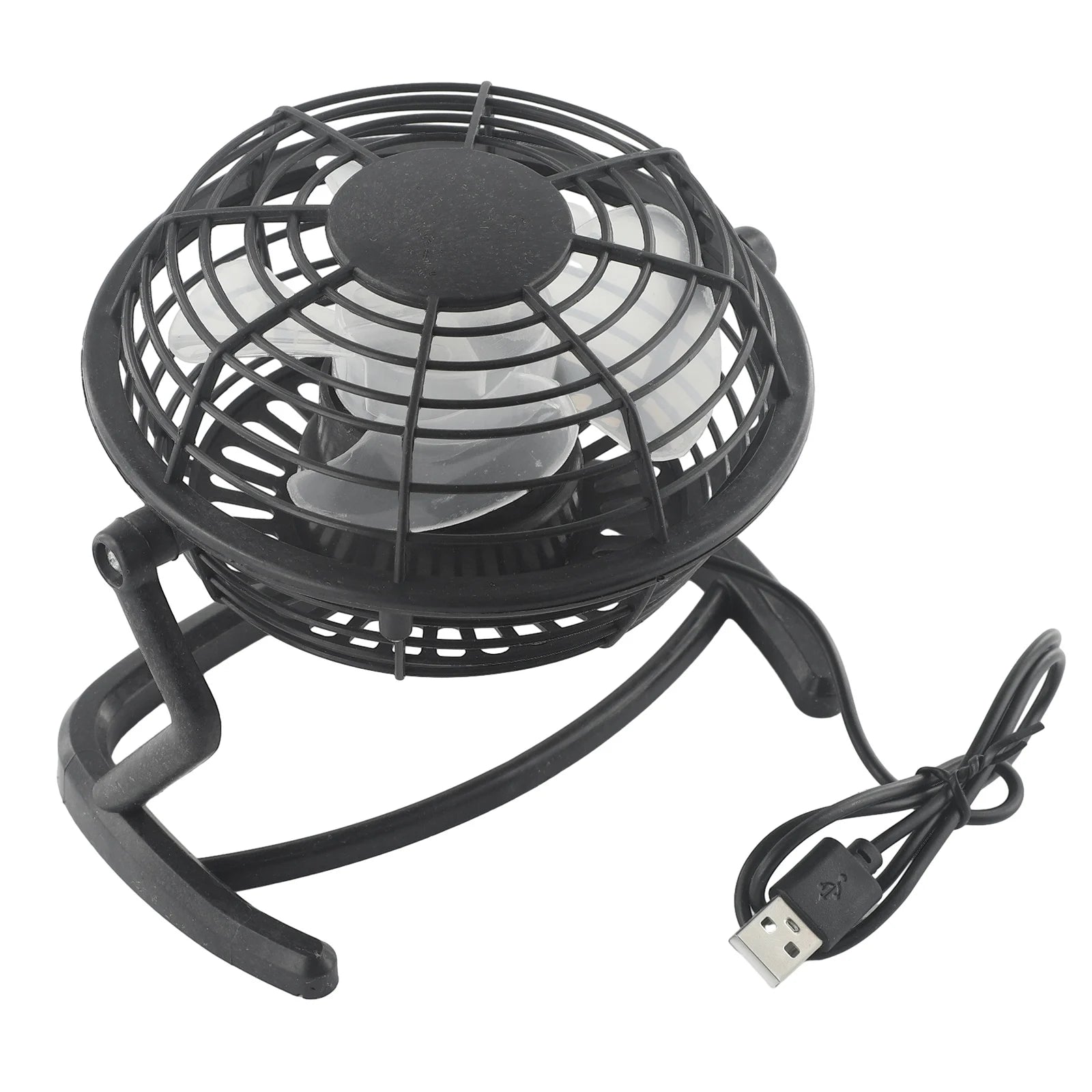 Portable Fans USB Fan 15*9*14.5cm ABS+Electronic Components Blue/Black Convenient Home UseUltra Quiet Practical