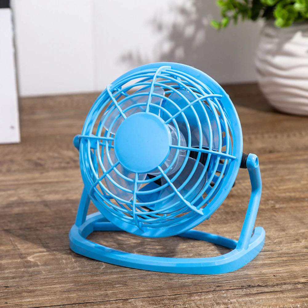Portable Fans USB Fan 15*9*14.5cm ABS+Electronic Components Blue/Black Convenient Home UseUltra Quiet Practical