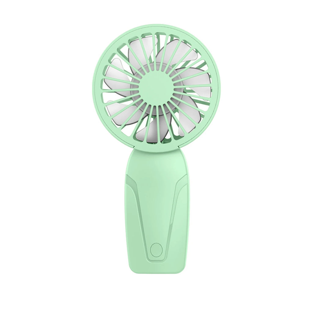 Cute Mini Pocket Fan – 3-Speed, USB Rechargeable, Lightweight