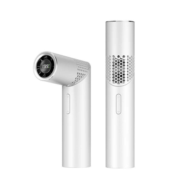 Foldable Neck Fan – Brushless Motor, Hands-Free, USB Rechargeable