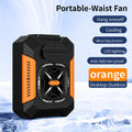 Wearable Neck Fan – 3-Speed, Belt Clip, 5000mAh, Hands-Free