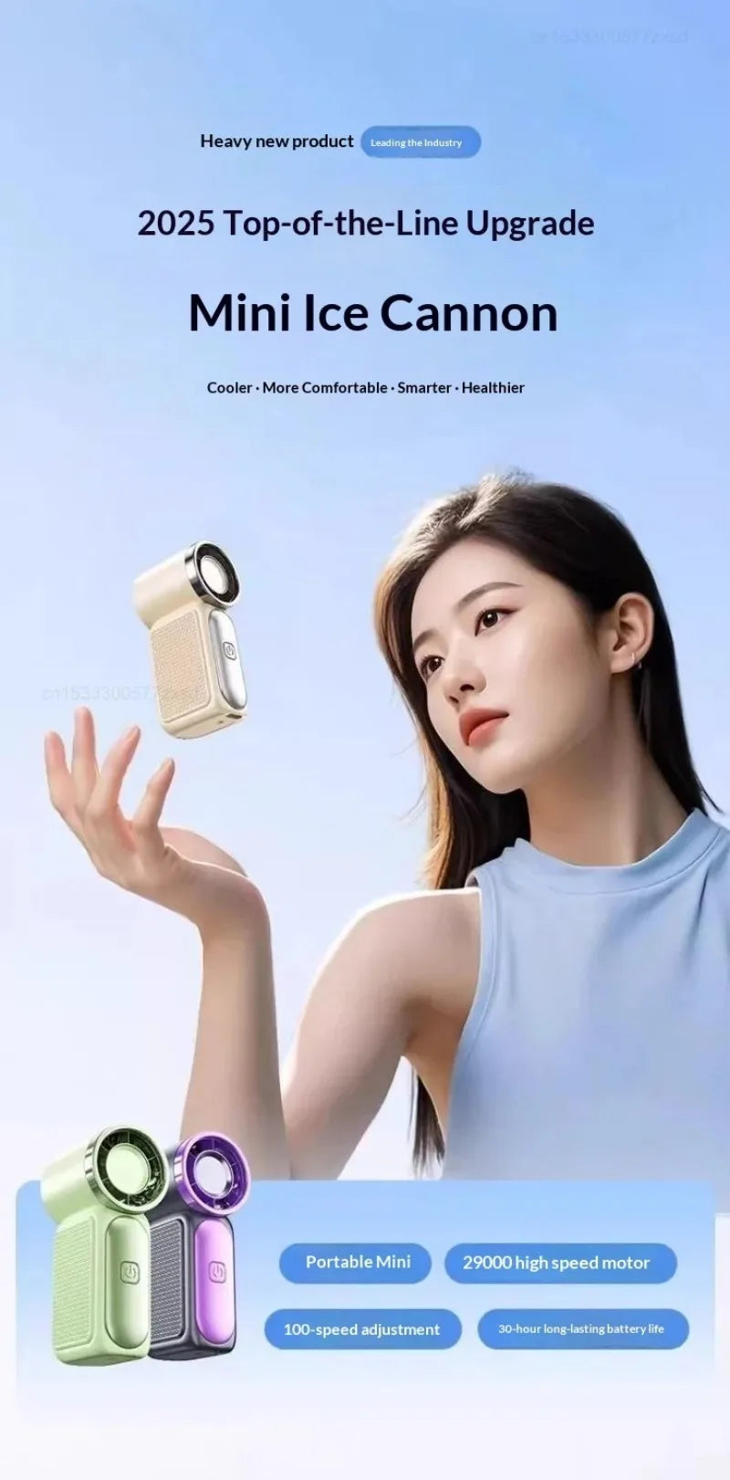 Pocket Mini Fan – Lightweight, Portable, Travel Fan