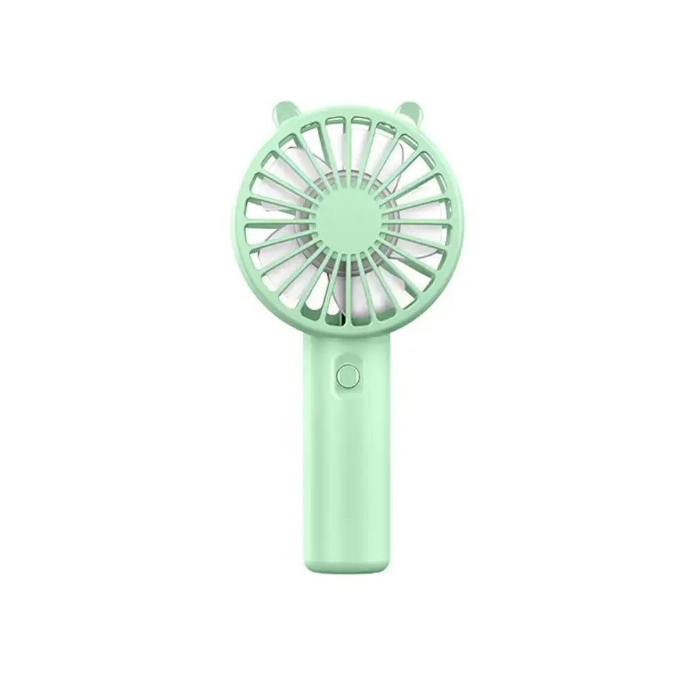Mini USB Rechargeable Handheld Fan – Quiet, Lightweight, Multi-Color