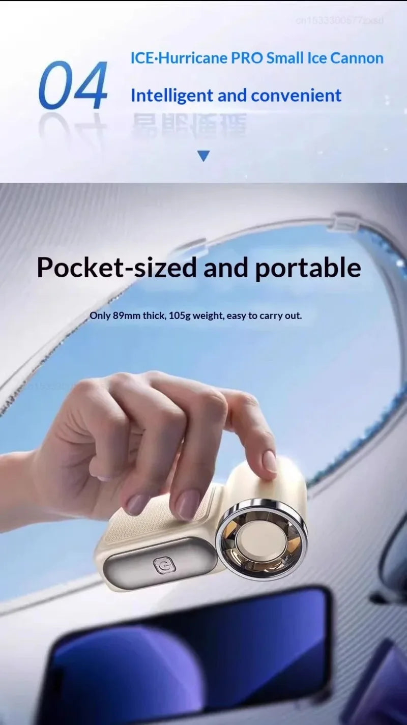 Pocket Mini Fan – Lightweight, Portable, Travel Fan