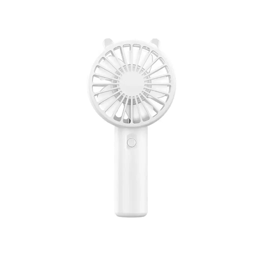 Mini USB Rechargeable Handheld Fan – Quiet, Lightweight, Multi-Color